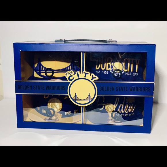 🔥🏀 Rare LIDS LIMITED EDITION GSW Champ Pack - Picture 2 of 8